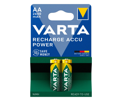 Bateria lub akumulatorek VARTA Recharge Accu Power AA 2600mAh (2 szt.) 5716101402